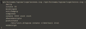 GCE + Bitnami + WordPressな環境でnginxのログ出力を整える
