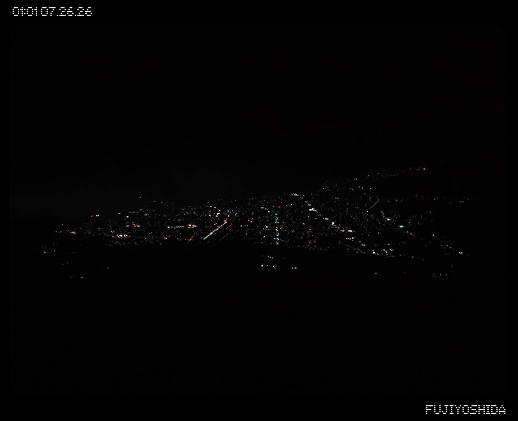 麓の夜景