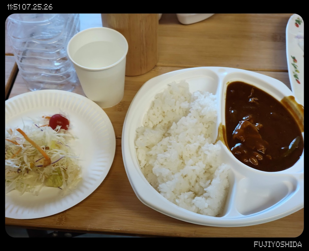 佐藤小屋のカレー
