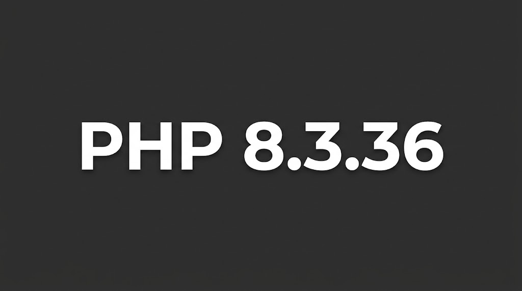 Docker環境のWordPressのPHPを8.3.36に更新した手順記録 image 1